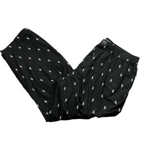 Polo Ralph Lauren "large" (see measurements) Black White Ponies‎ Leisure Pants
